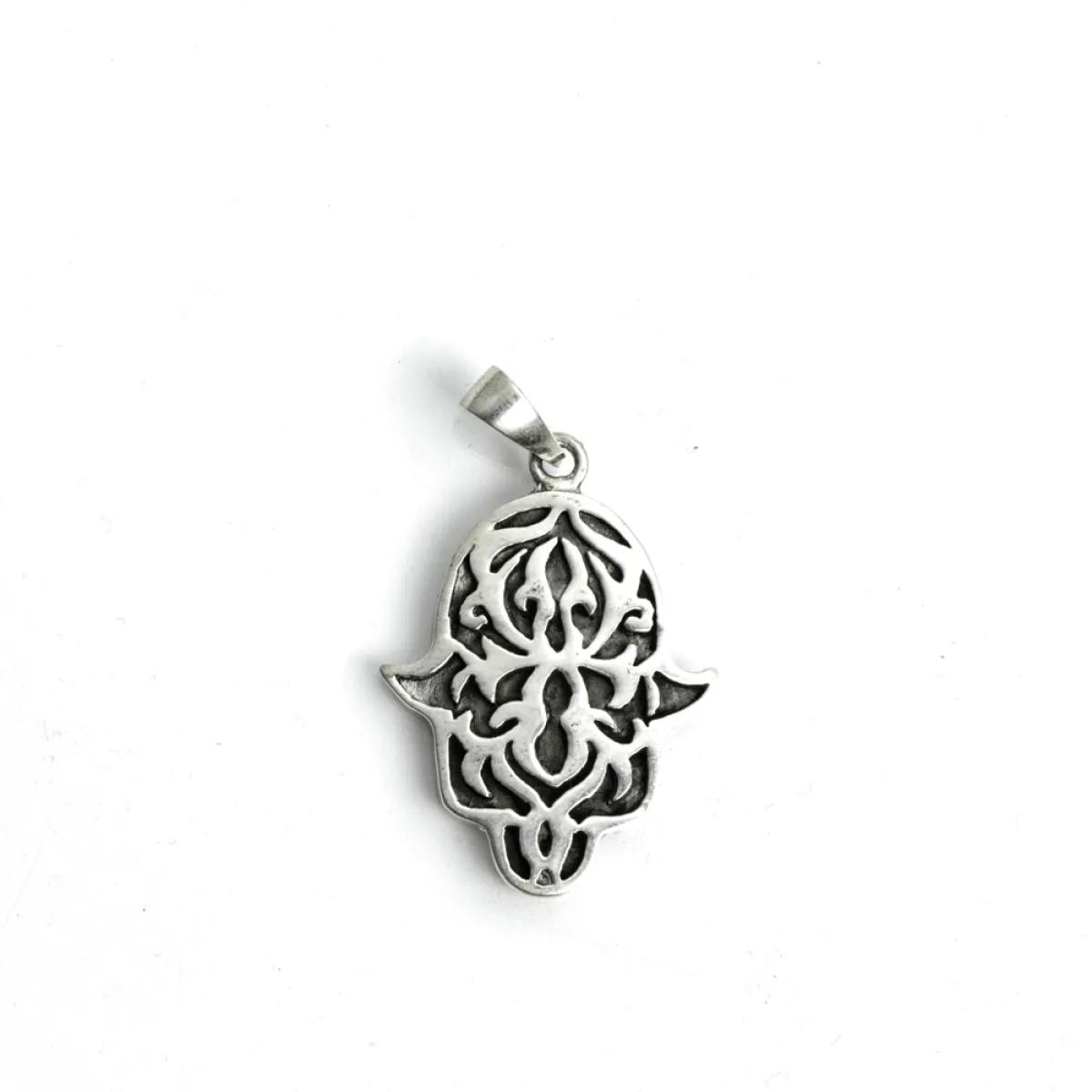 Pandantiv simbol Hamsa decor Argint