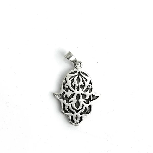 Pandantiv simbol Hamsa decor Argint