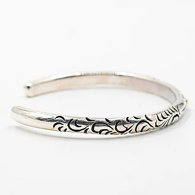 Bratara fixa soare broderie Argint - 3