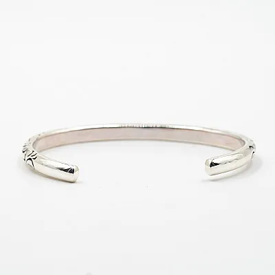 Bratara fixa soare broderie Argint - 4