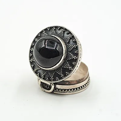 Caseta rotunda psp India nr.4 Argint - 17