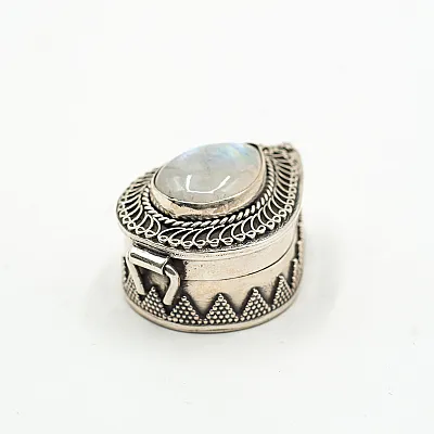 Caseta oval ascutit psp India.nr.5 Argint - 7