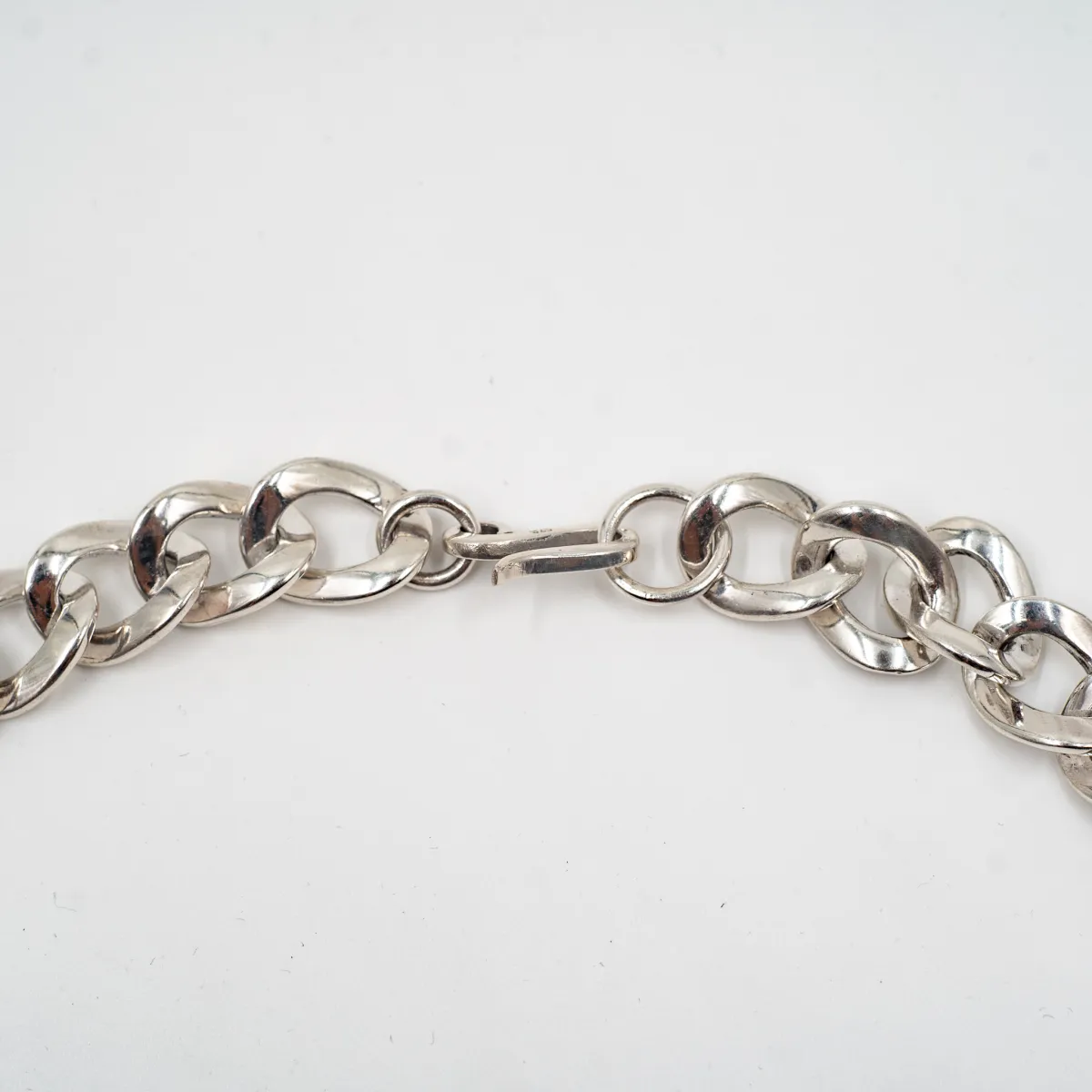 Colier pandantiv dreptunghiular cubic zirconia Argint