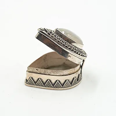 Caseta oval ascutit psp India.nr.5 Argint - 10
