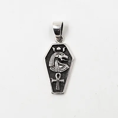 Pandantiv zeita Sekhmet cruce ankh Argint - 1