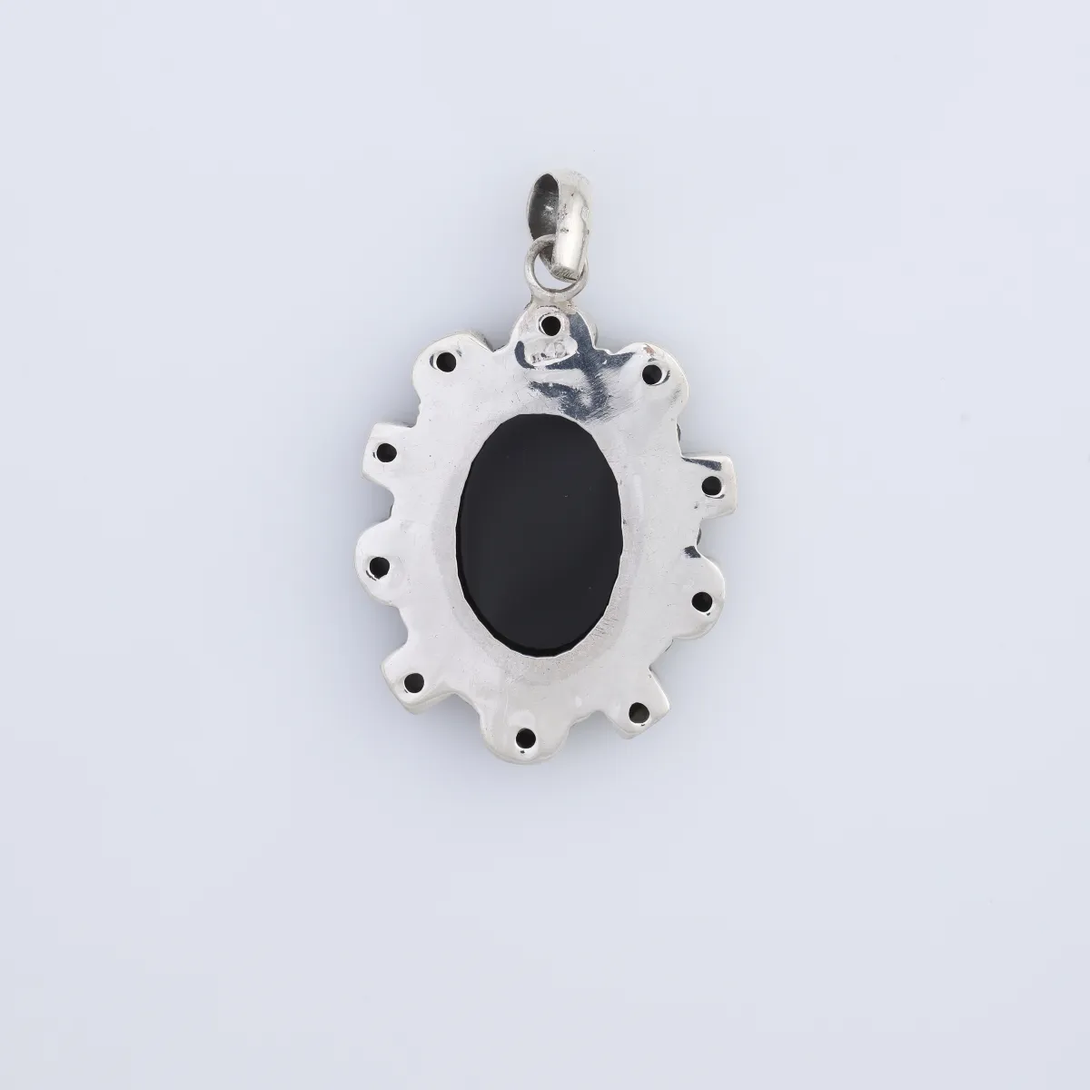Pandantiv oval onix nr.4 Argint