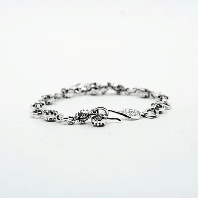 Bratara flexibila cruci gotice cruce Argint - 5