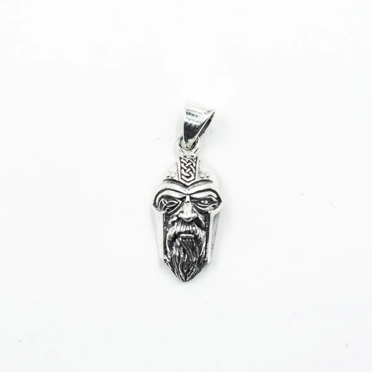 Pandantiv cap zeu Odin Argint
