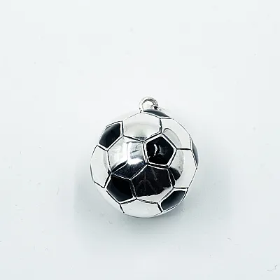 Pandantiv minge de fotbal xl Argint - 3