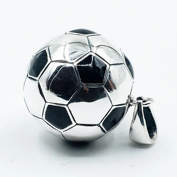 Pandantiv minge de fotbal xl Argint