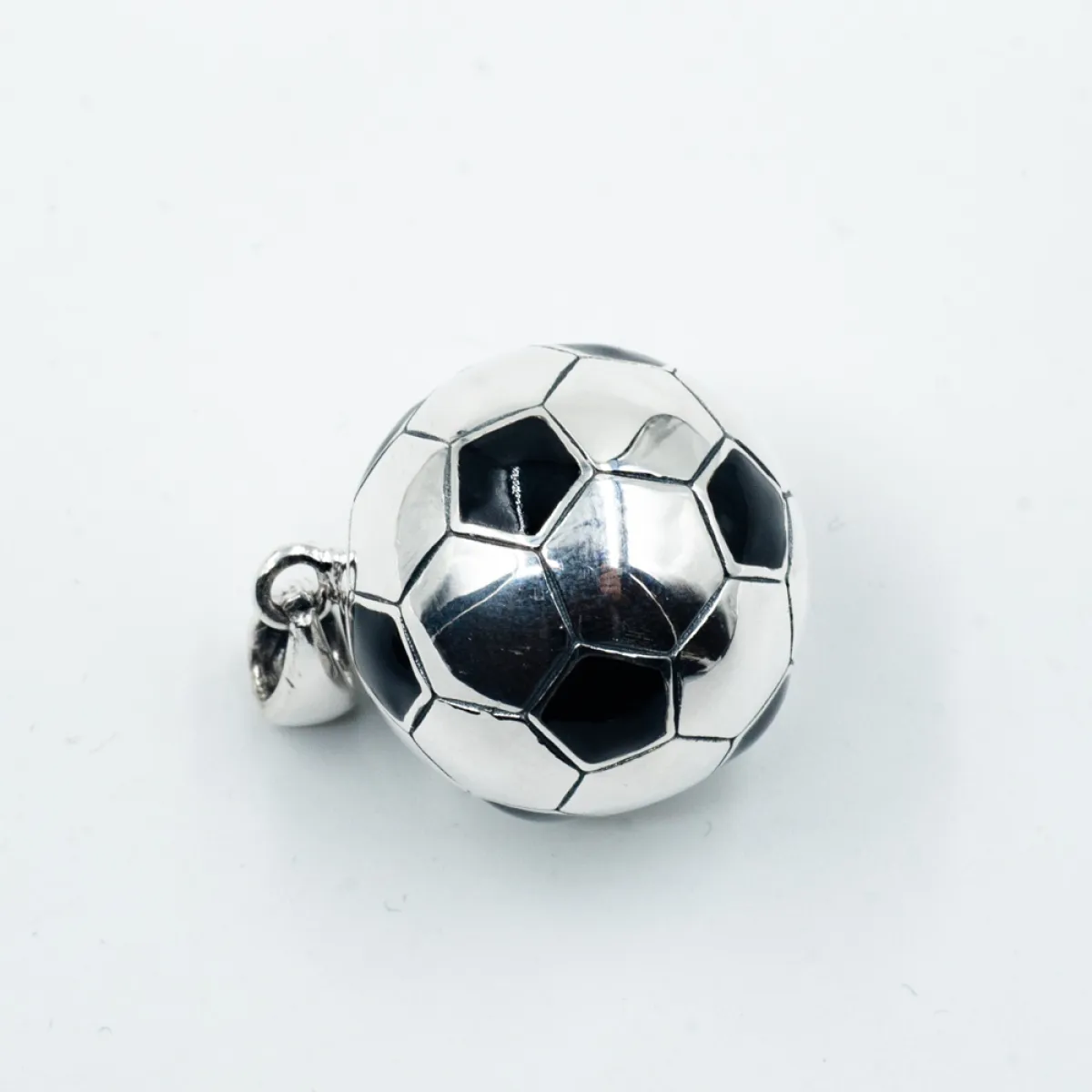 Pandantiv minge de fotbal xl Argint
