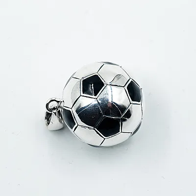 Pandantiv minge de fotbal xl Argint - 2
