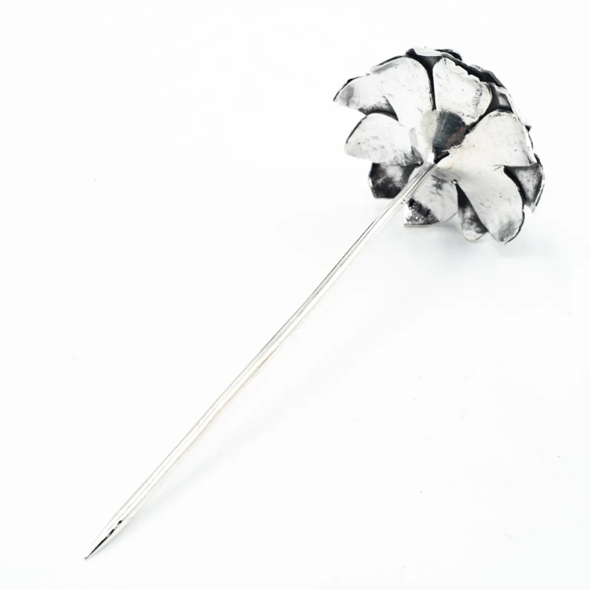 Ac de coc floare crizantema Argint