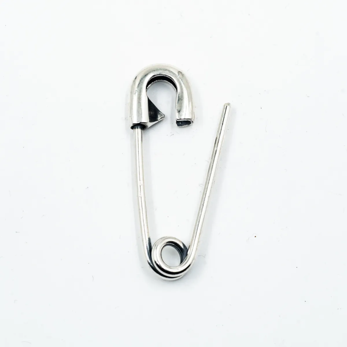 Ac de siguranta simplu 5cm Argint