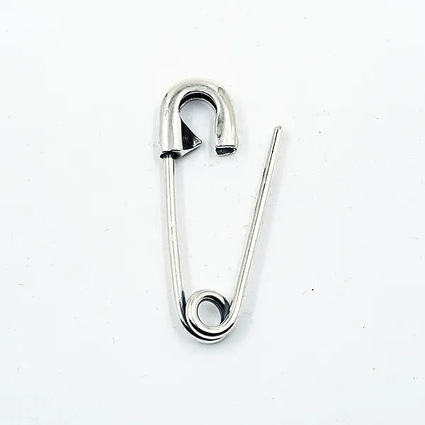 Ac de siguranta simplu 5cm Argint