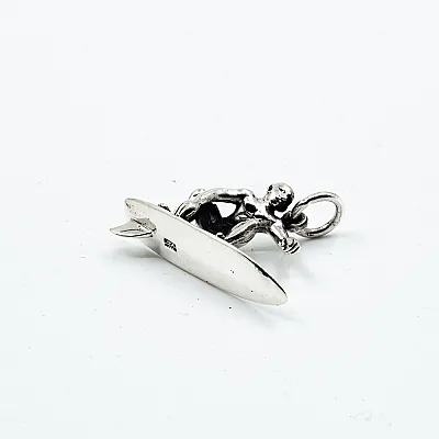Pandantiv mini surfer Argint - 2