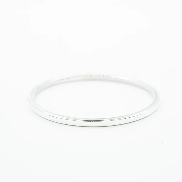 Bratara fixa circulara patrata 3mm Argint
