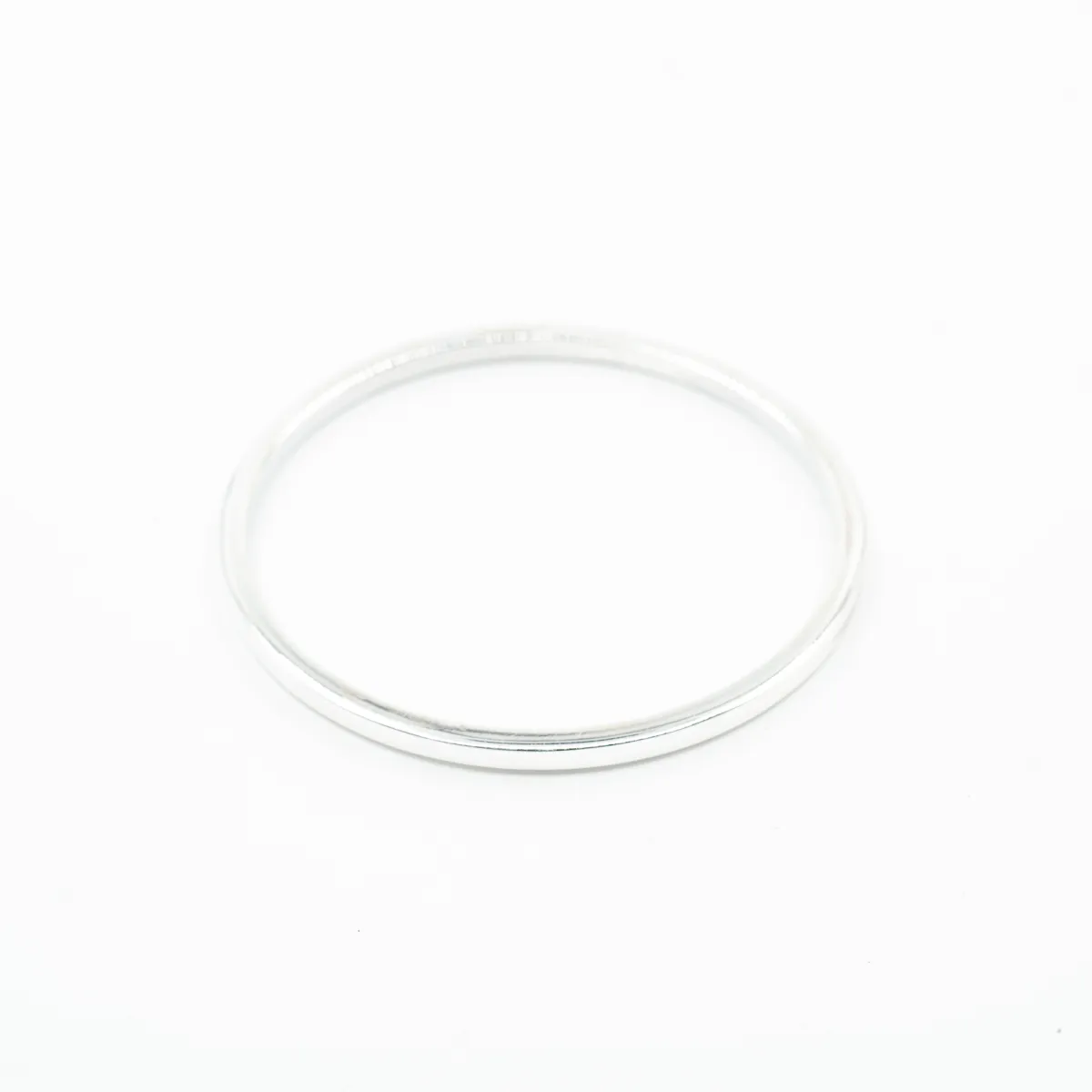 Bratara fixa circulara patrata 3mm Argint