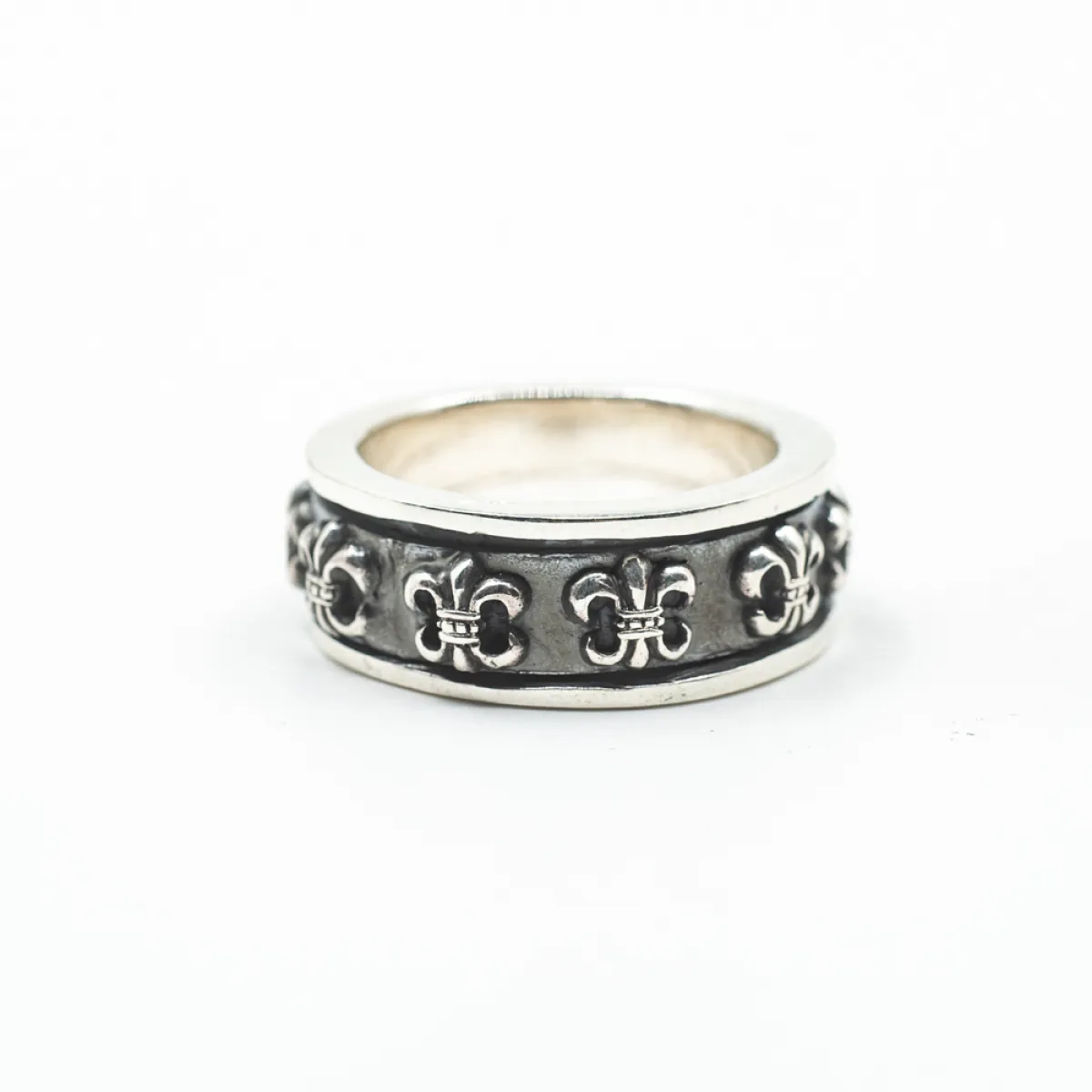 Verigheta antistress fleur de lys Argint