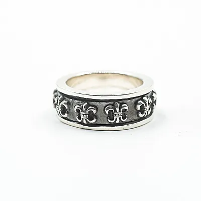 Verigheta antistress fleur de lys Argint - 4