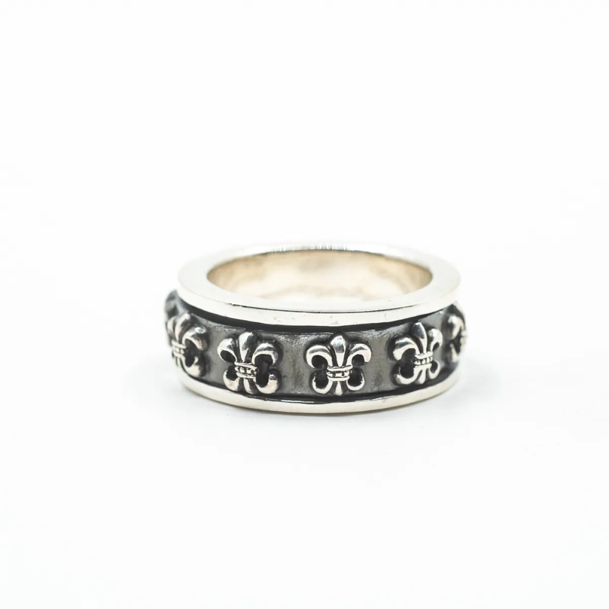 Verigheta antistress fleur de lys Argint
