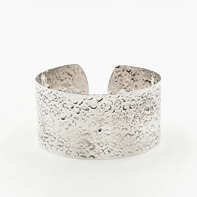 Bratara fixa hammered Argint - 1