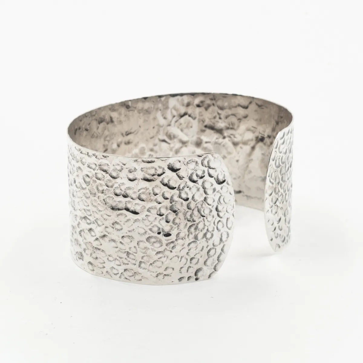 Bratara fixa hammered Argint