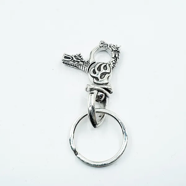 Carabina capete de dragon Argint