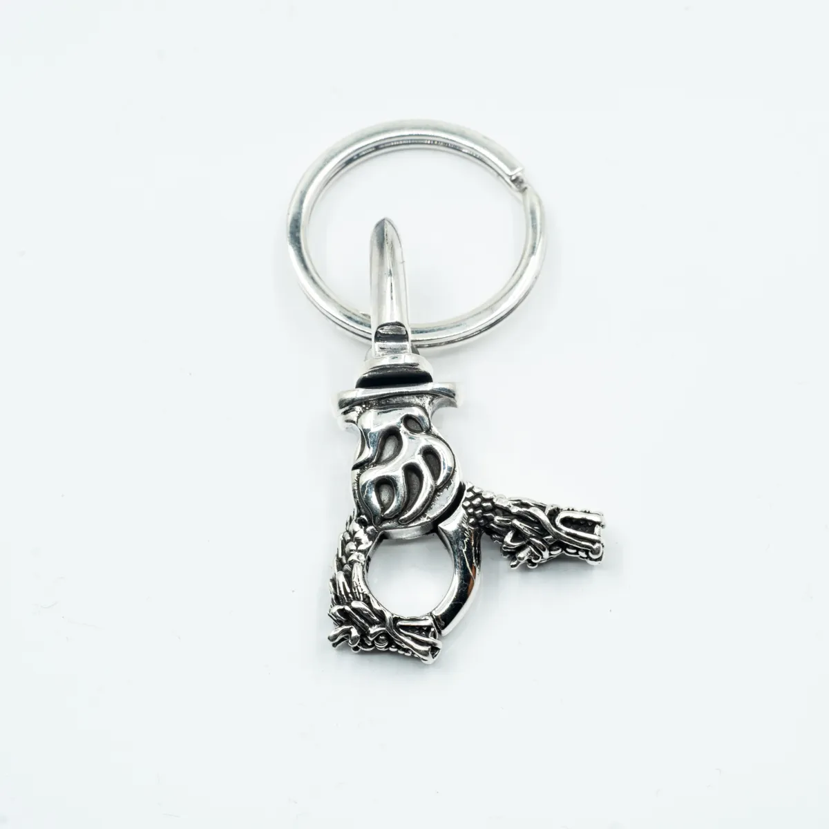 Carabina capete de dragon Argint