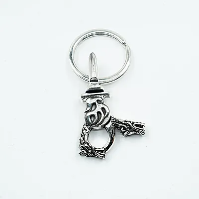 Carabina capete de dragon Argint - 4