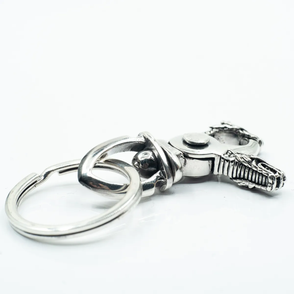 Carabina capete de dragon Argint