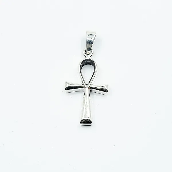 Pandantiv cruce ankh simpla Argint