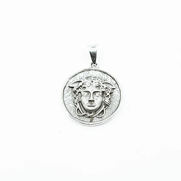 Pandantiv moneda Medusa l Argint