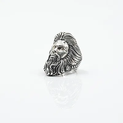 Inel cap Zeus Argint - 6