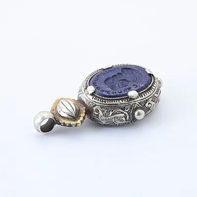 Pandantiv Afgan lapis.lazuli bumbi M Argint - 3