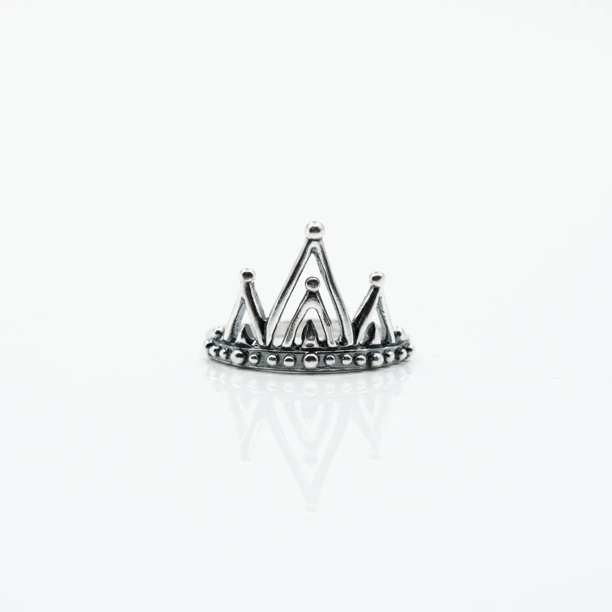 Inel slim tiara m Argint