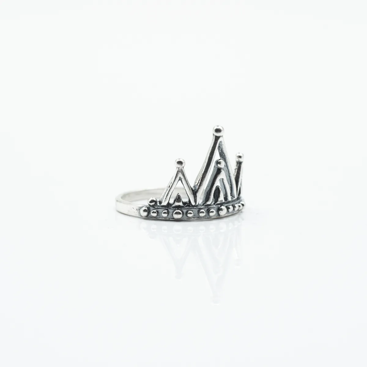 Inel slim tiara m Argint