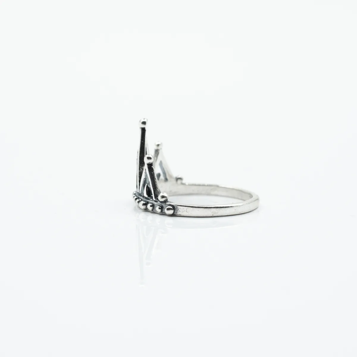 Inel slim tiara m Argint
