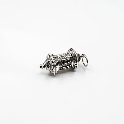 Pandantiv caseta tip carusel mantra Argint - 3