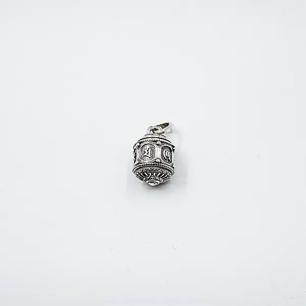 Pandantiv caseta cilindru mantra xs Argint