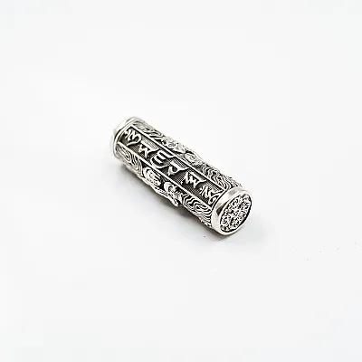 Pandantiv caseta cilindru Buddha-Gigant Argint - 2
