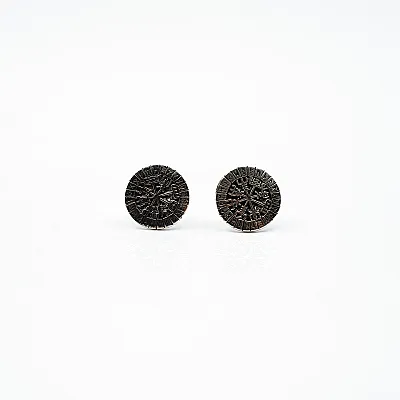 Cercei simbol Vegvisir rune Argint - 2