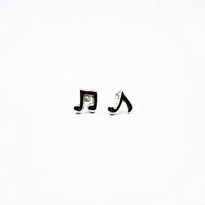 Cercei note muzicale Argint - 3