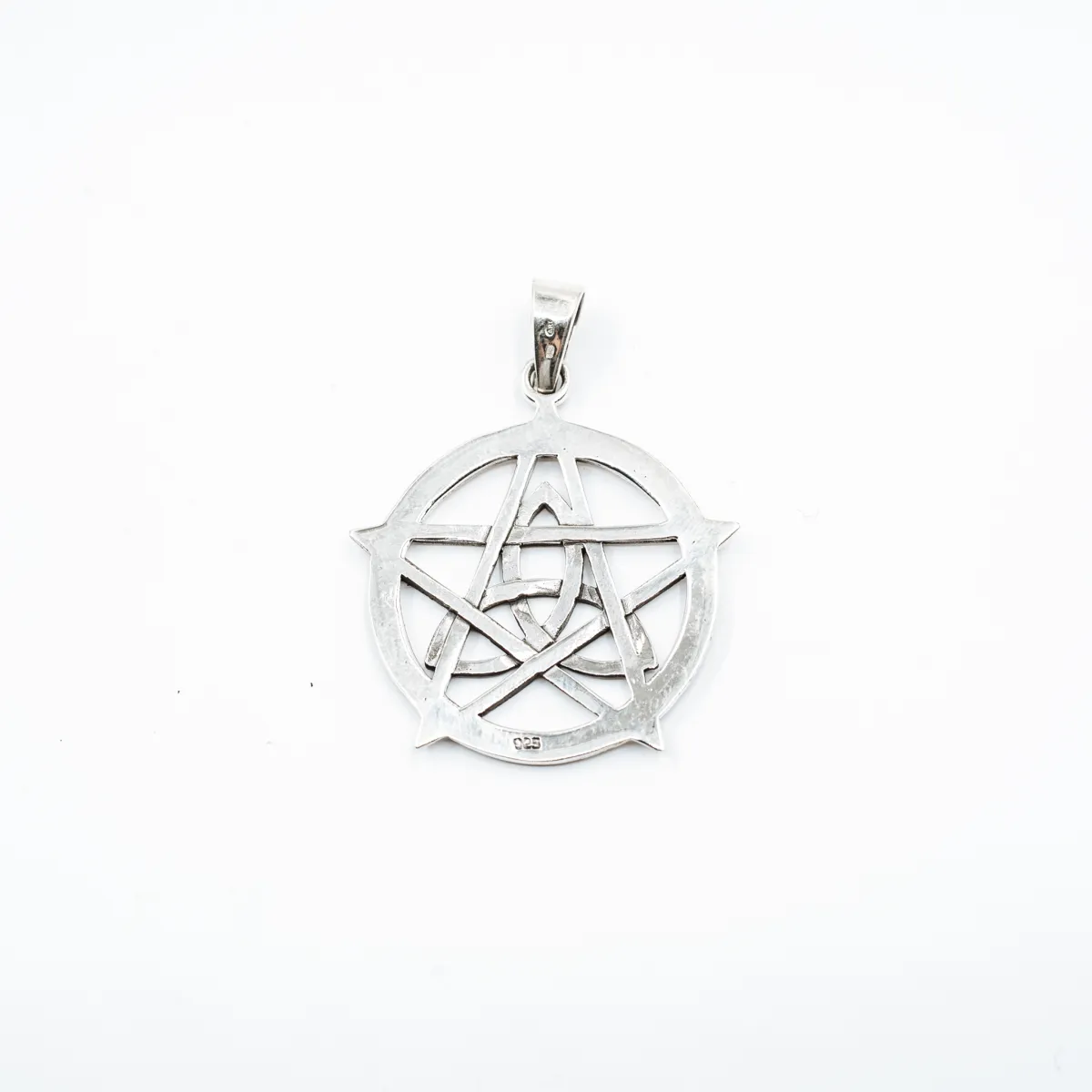 Pandantiv Pentagrama Triquetra Argint