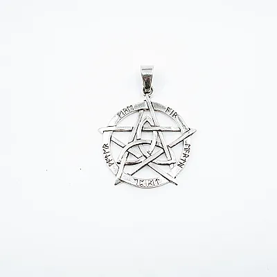 Pandantiv Pentagrama Triquetra Argint - 1