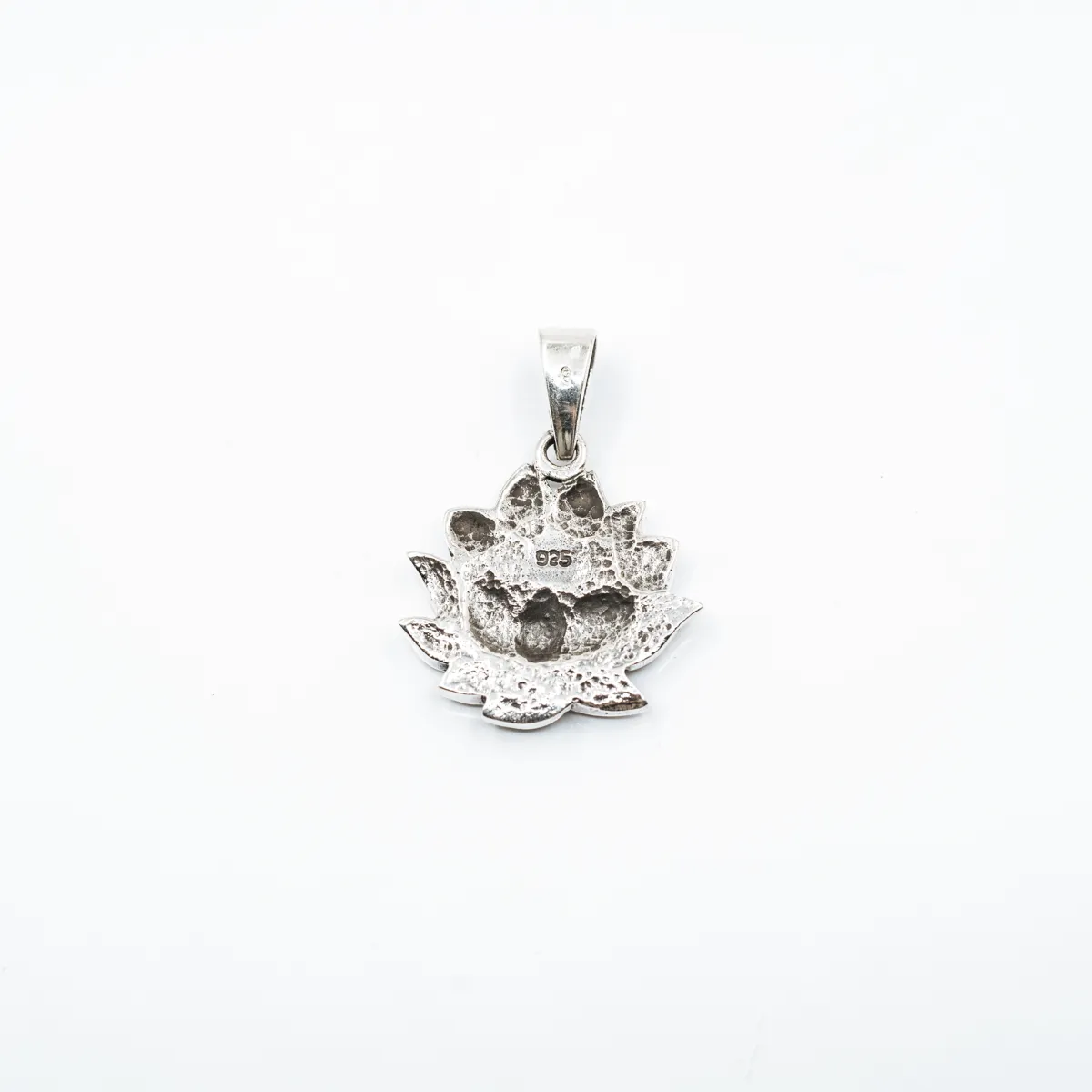 Pandantiv floare de lotus Argint