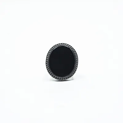 Inel oval model onix Argint - 1