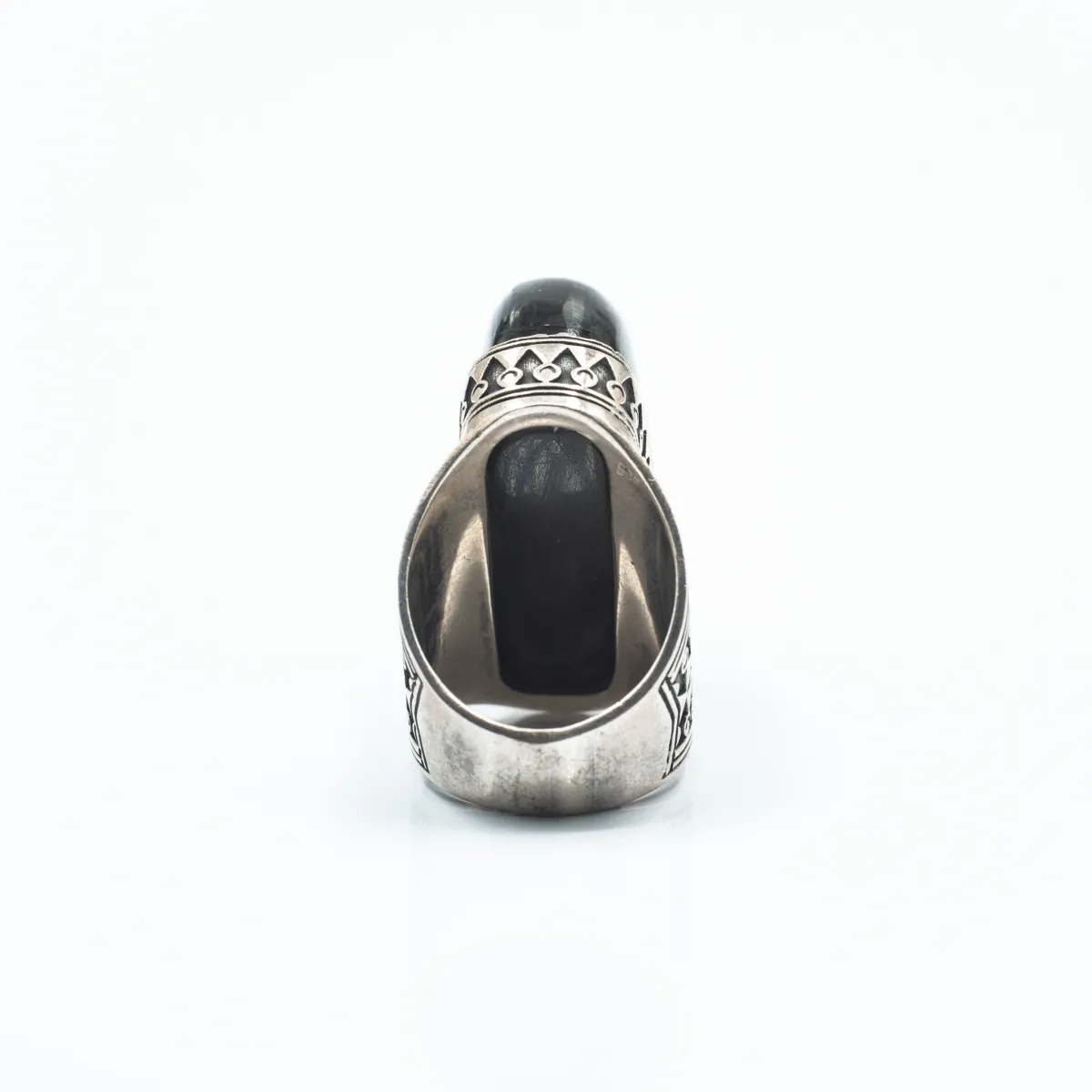 Inel oval tuguiat labradorite Argint