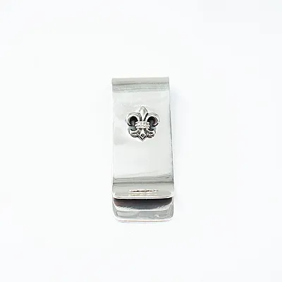 Clips de bani Fleur de Lys Argint - 3