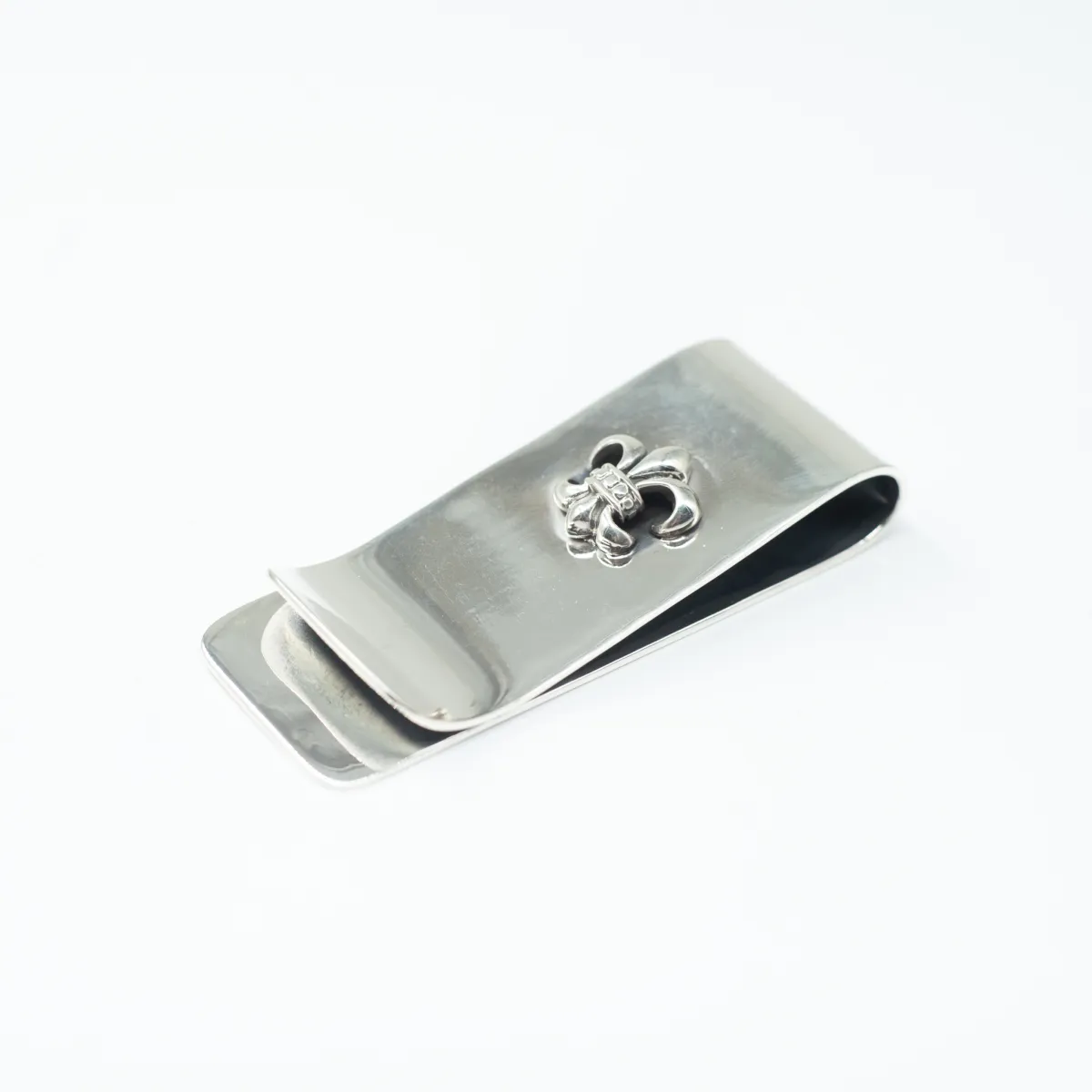 Clips de bani Fleur de Lys Argint